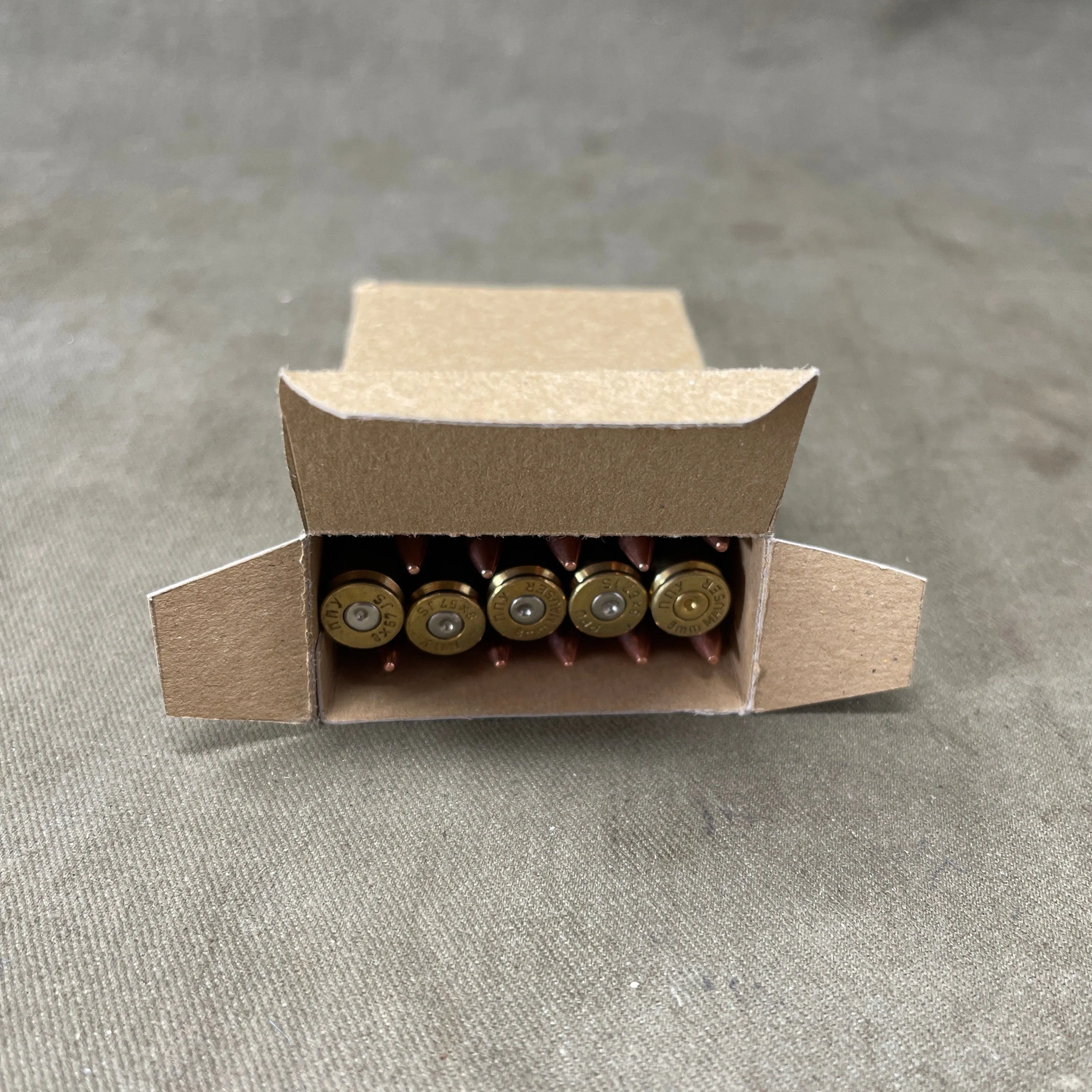 15 x Mauser 7.92x57mm INERT Ammunition Boxed.