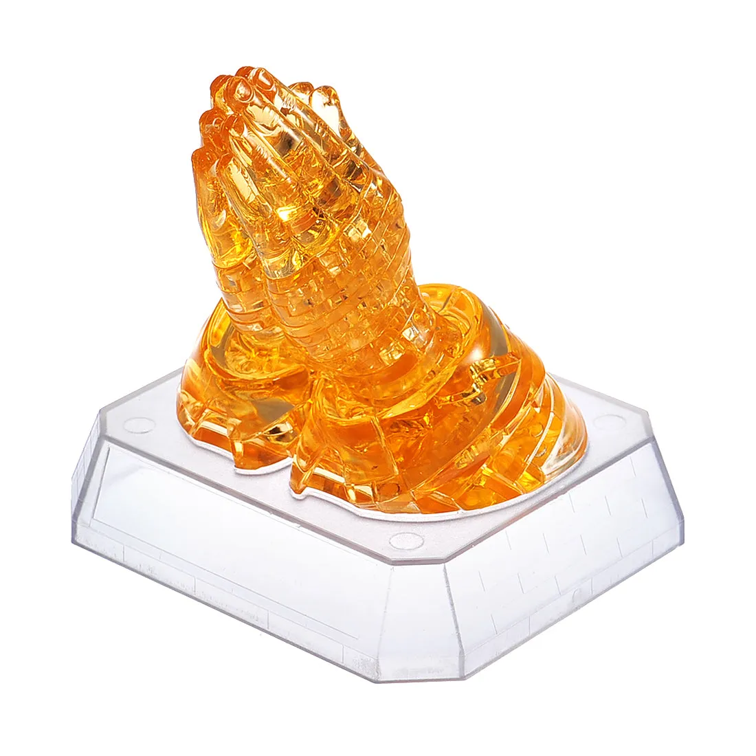 3D Crystal Puzzle - Praying Hands Brainteaser - 42 pc