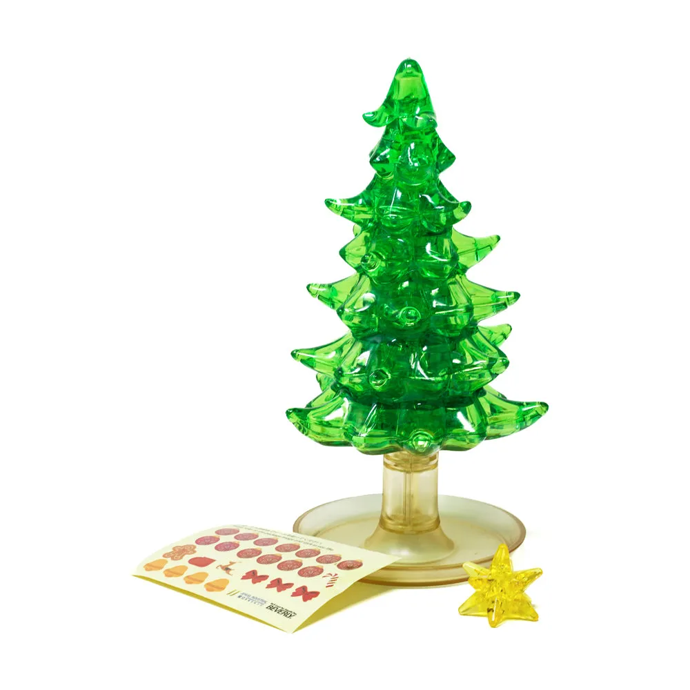 AreYouGame Festive 3D Crystal Christmas Tree Puzzle - 69 pc