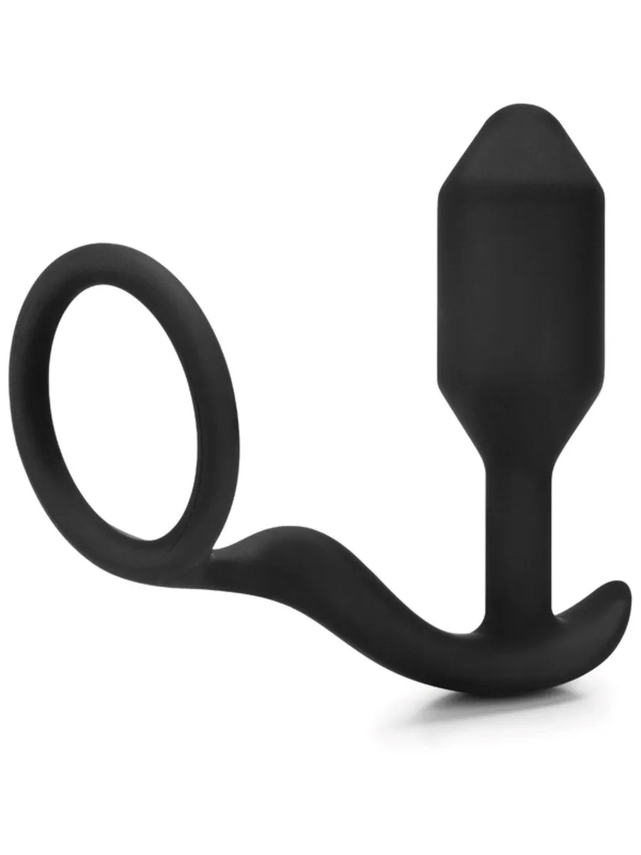 b-Vibe Snug and Tug  COCK RING PROSTATE PLUG