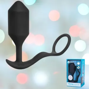 B-Vibe Vibrating Cock Ring - Snug & Tug (XL)