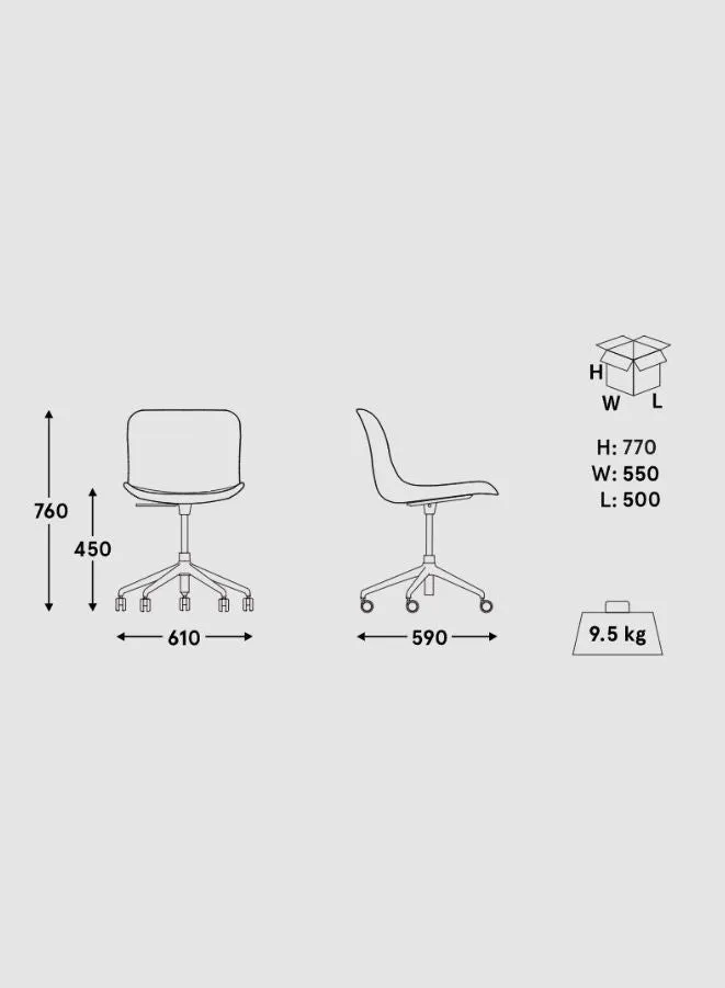 Baltic 2 Basic Adjustable Height Chair (Customizable)