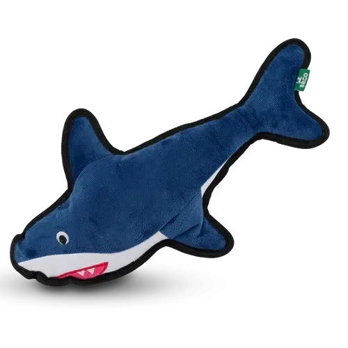 Beco - Recycled Rough & Tough - Shark Dog Toy