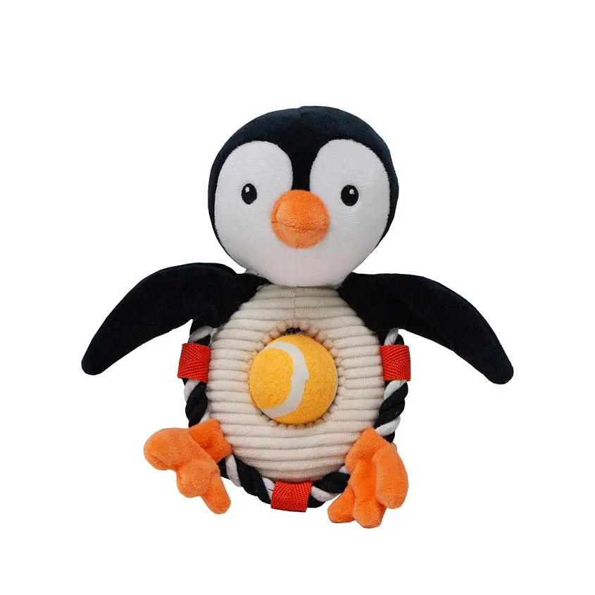 Bubbles the Penguin Dog Toy