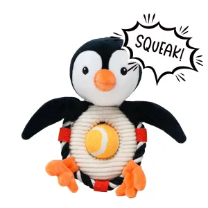 Bubbles the Penguin Dog Toy