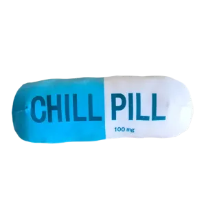 CHILL PILL PLUSH TOY – 100mg OF PURE FUN!