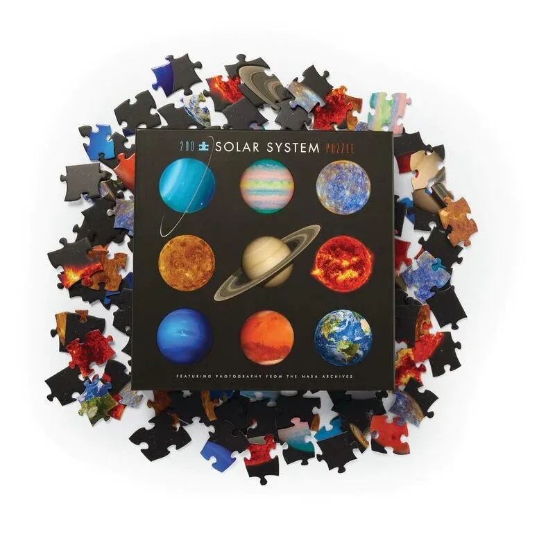 Crocodile Creek 23 - Solar System Space Puzzle 200pc