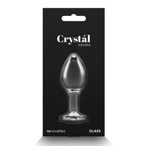 Crystal Desires Rainbow Gem Glass Plug