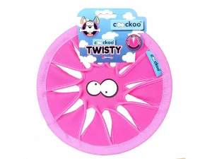 DOG TOY TWISTY DØ 24,5 cm pink