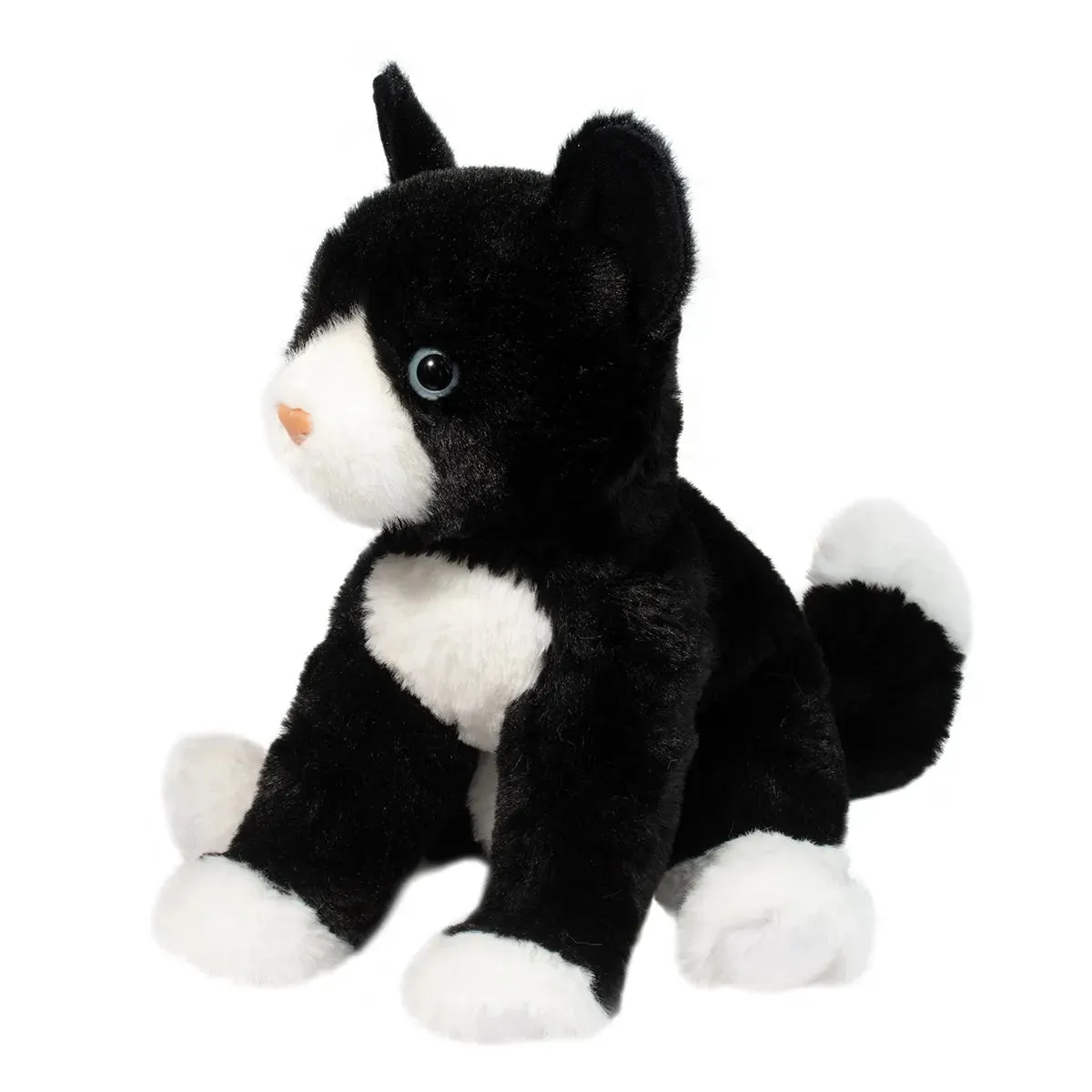 Douglas Soft Beckie Black & White Cat 12"