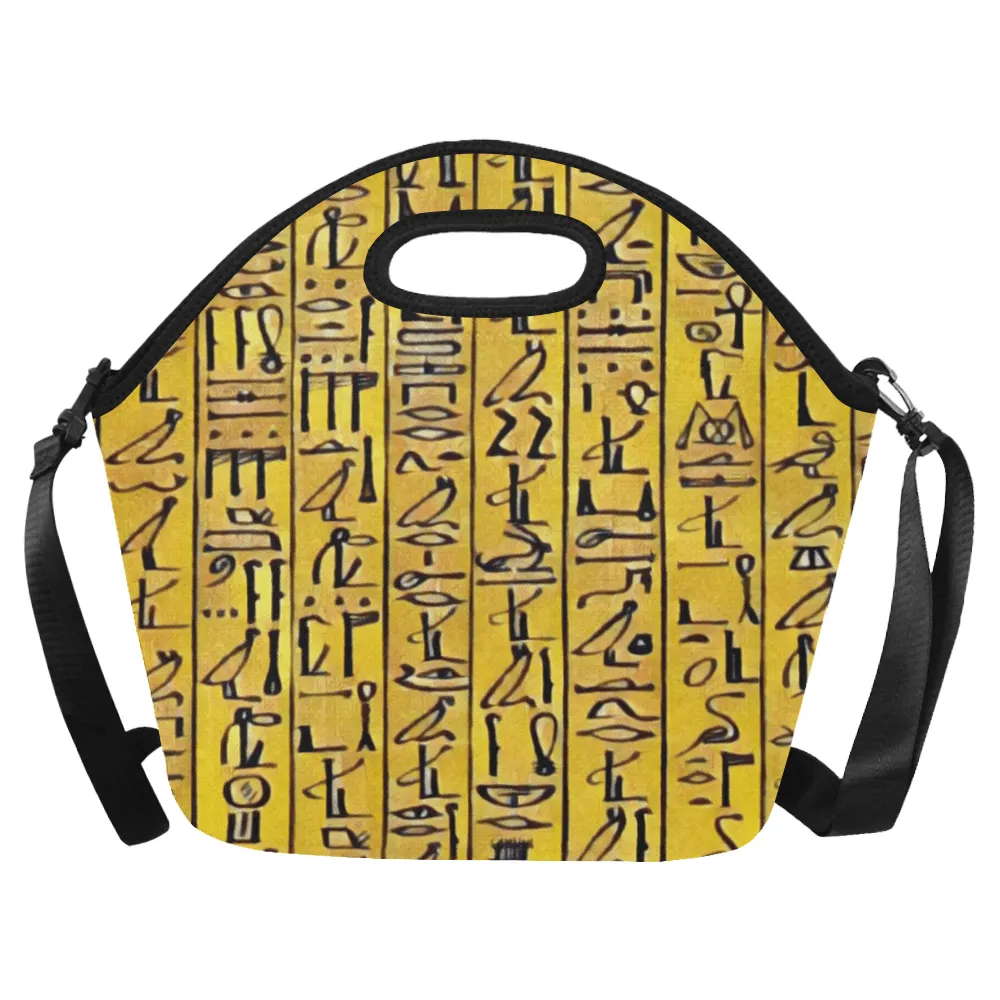 Egyptian Hieroglyphics Lunch Bag