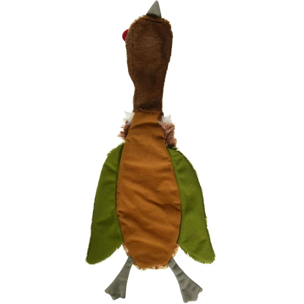 Ethical Pet Skinneeez Crinklers Bird Stuffing-Free Squeaky Plush Dog Toy, Assorted