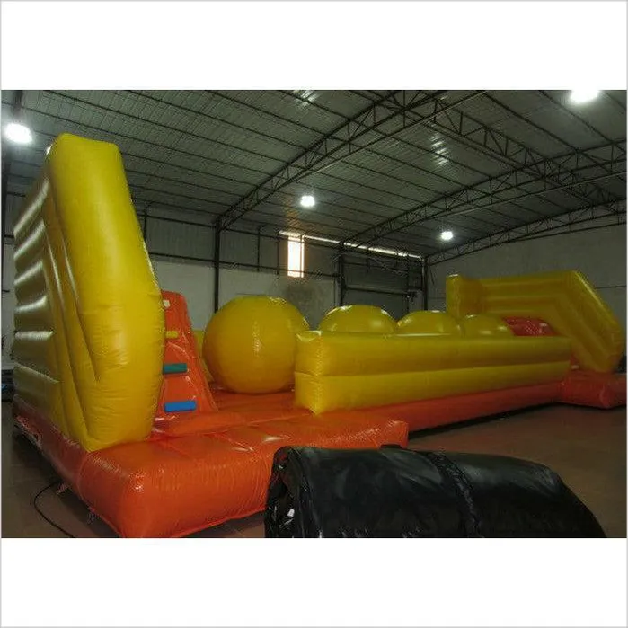 Exciting Inflatable Big Ball Jump Game Wipeout Ball Game