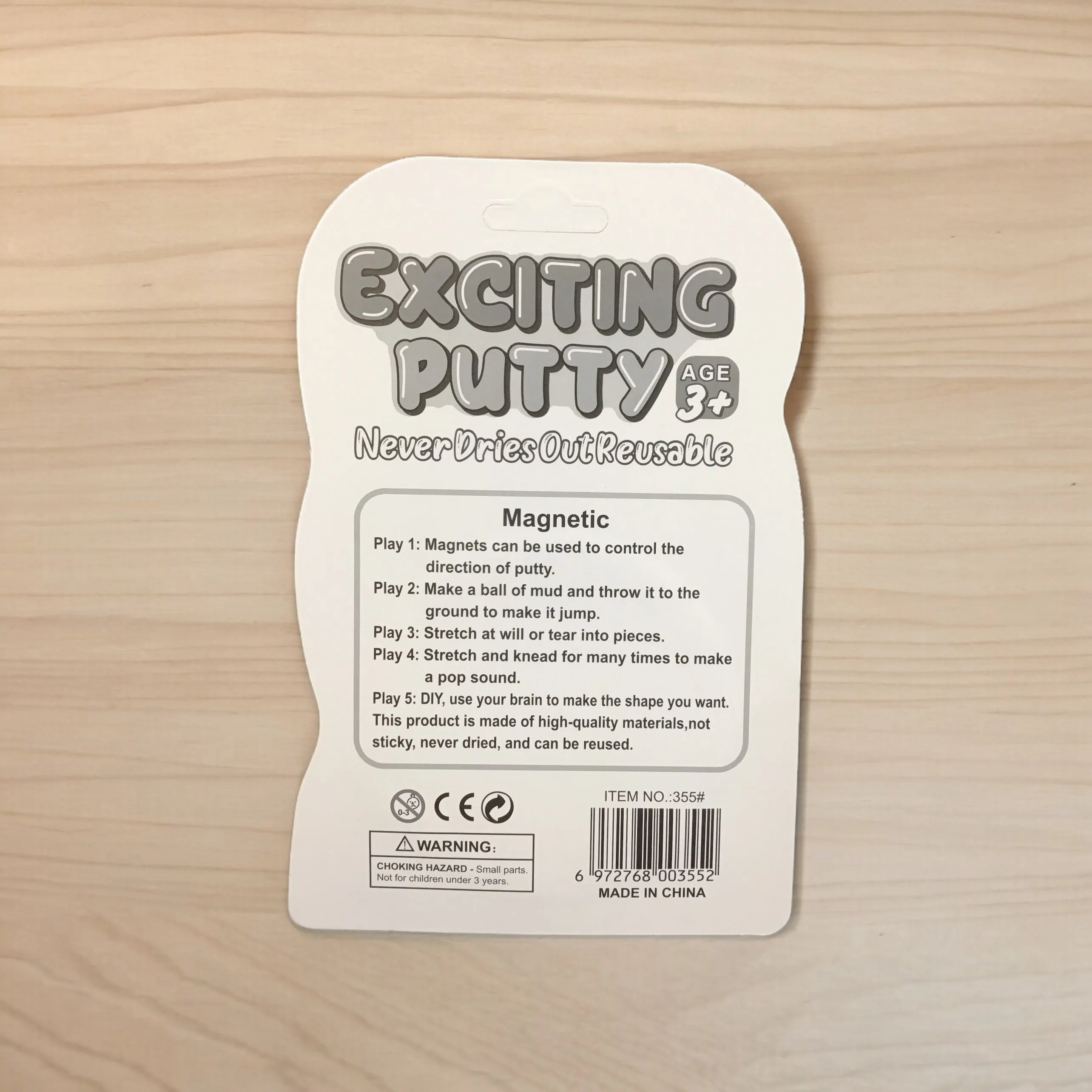 Exciting Magnetic Putty (Age 3 )