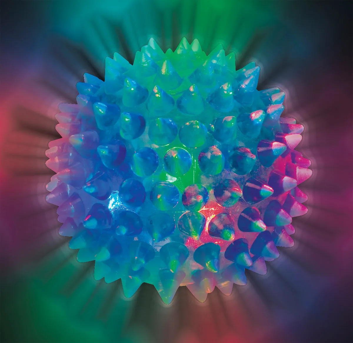 Flashing Spiky Ball