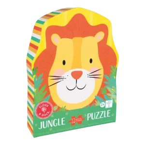 Floss & Rock 12 Piece Shaped Jigsaw Puzzle w/ Shaped Box