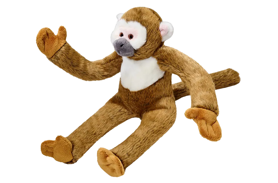 Fluff & Tuff Albert Monkey Plush Dog Toy - Wholesale