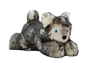 Fluff & Tuff Blanca Wolf Plush Dog Toy -Wholesale