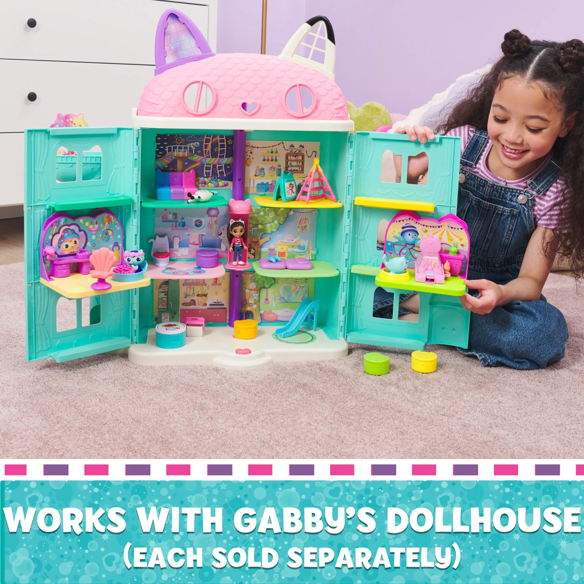 Gabby's Dollhouse Deluxe Room – Mercat's Seaside Spa Room