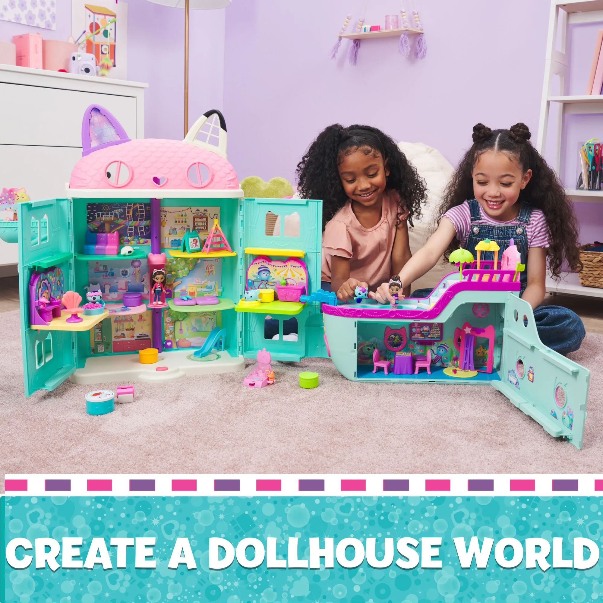 Gabby's Dollhouse Deluxe Room – Mercat's Seaside Spa Room