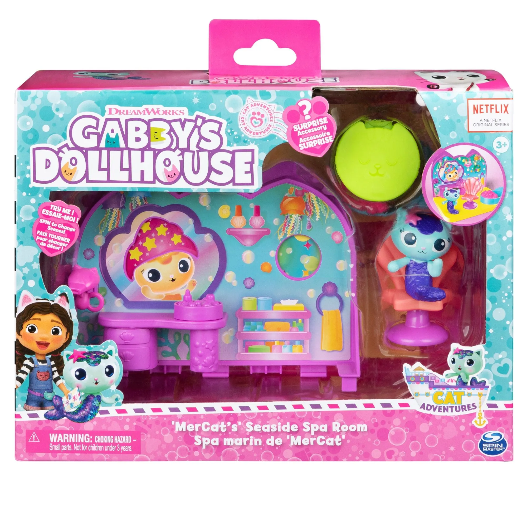 Gabby's Dollhouse Deluxe Room – Mercat's Seaside Spa Room