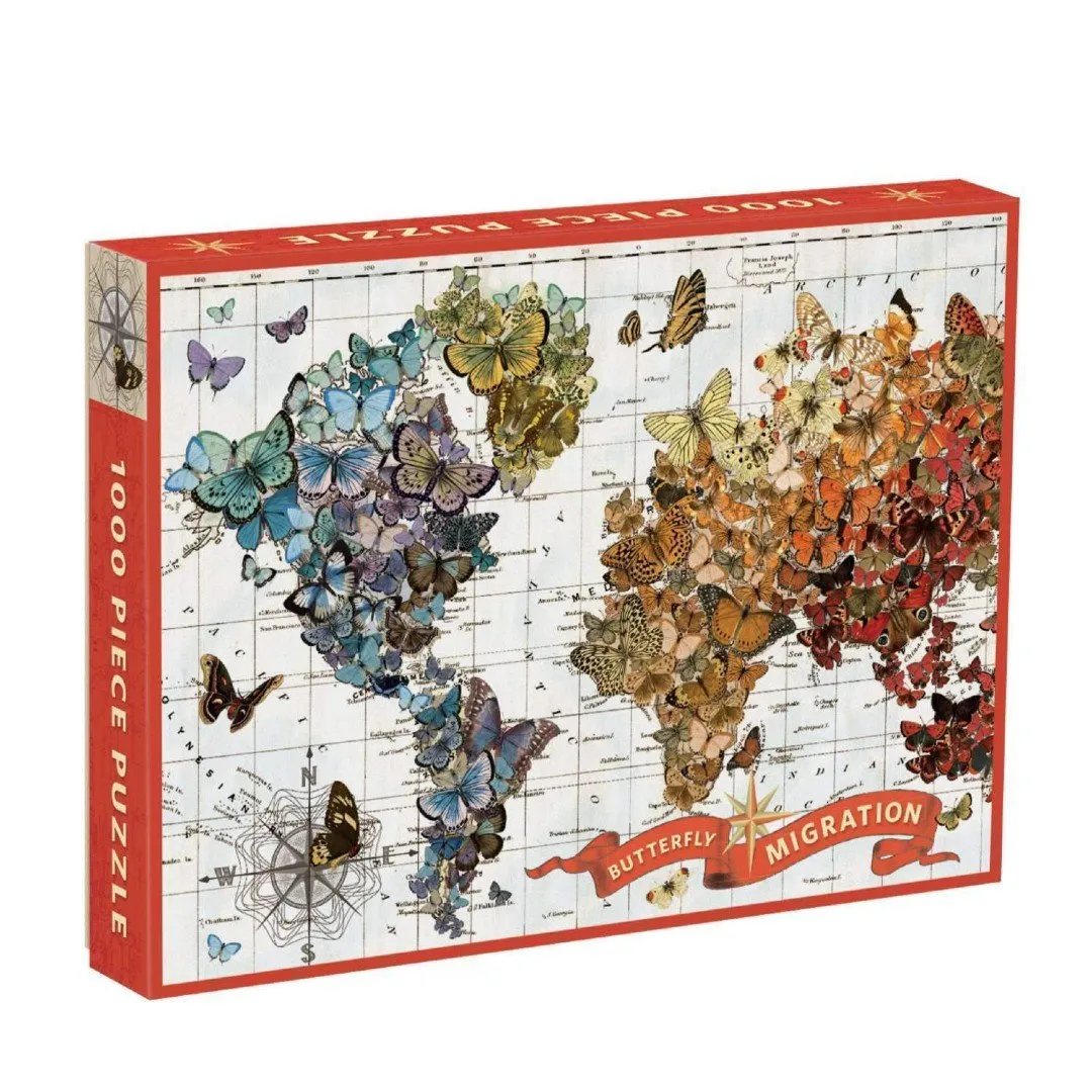 Galison butterfly migration 1000 pc puzzle