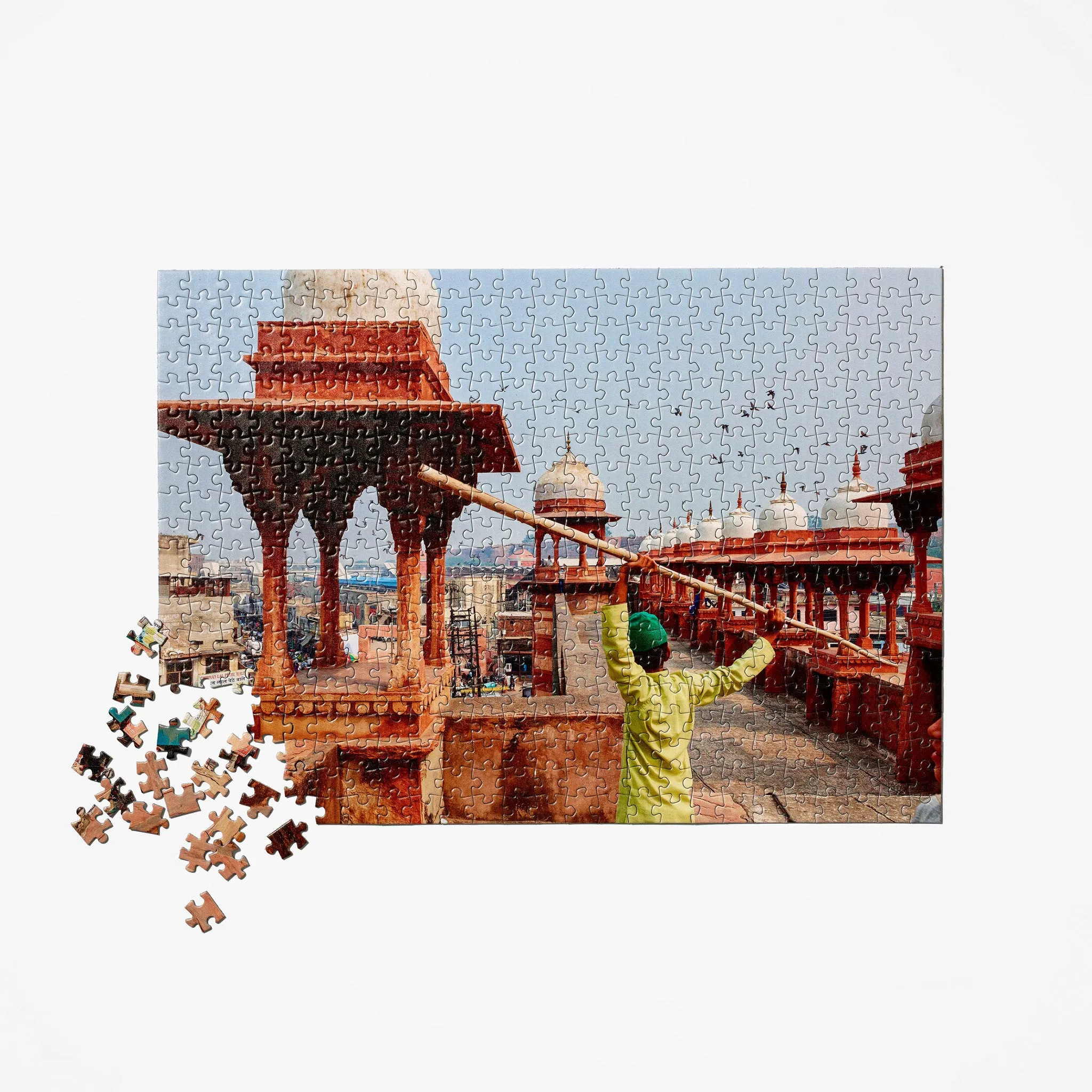 Indian Mosque Travel Puzzle