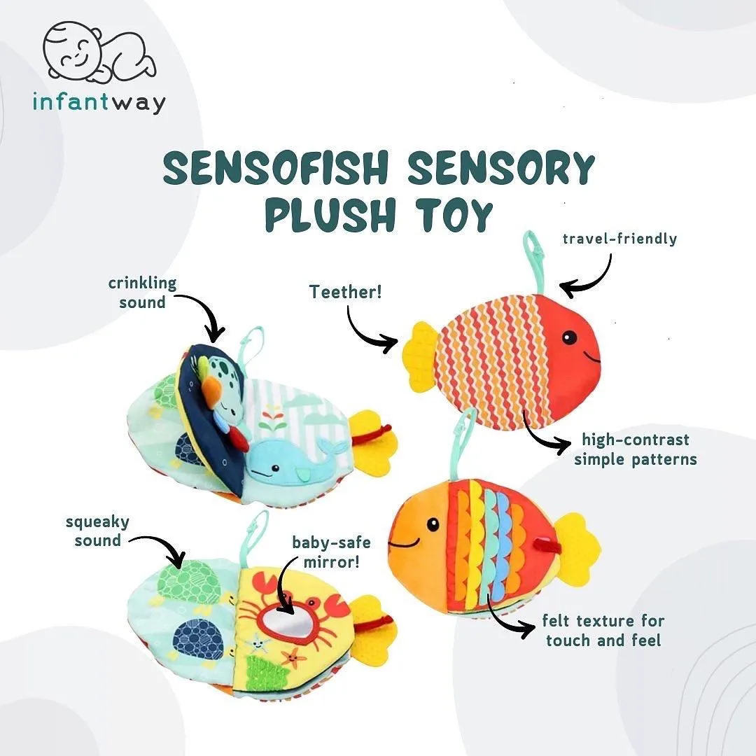 Infantway Sensofish Sensory Plush Toy