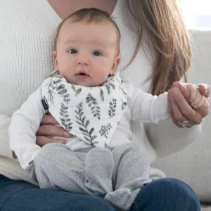 Just Be   Leaves Bandana Bib Set