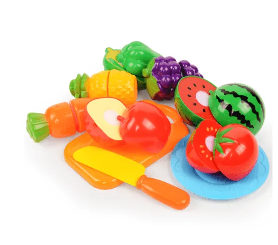 Kids' Educational Fruit and Vegetable Slicer and Cutter Toy