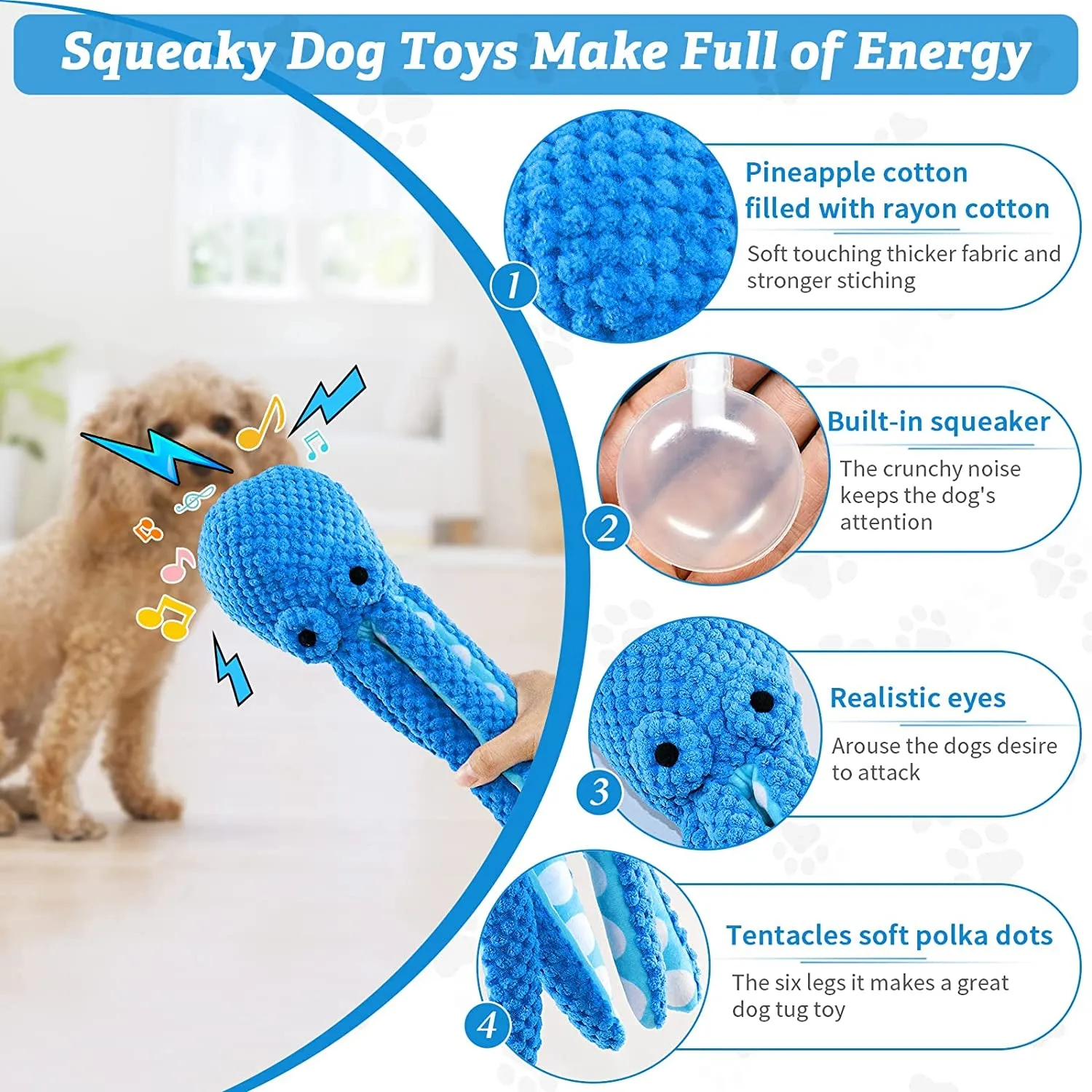 Large Squeaky Dog Toys