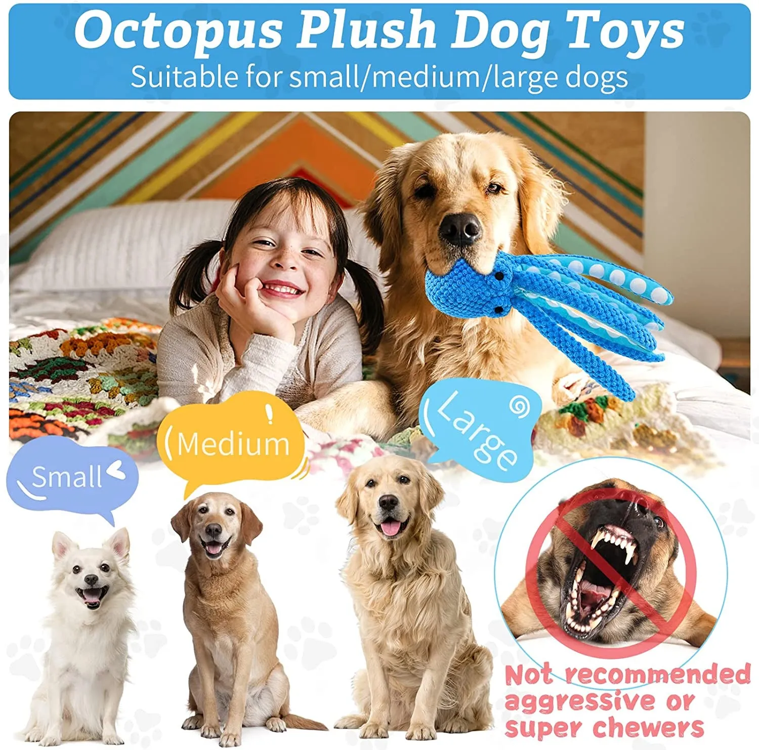 Large Squeaky Dog Toys