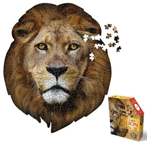 Madd Capp Lion Shaped 550 Piece Jigsaw Puzzle