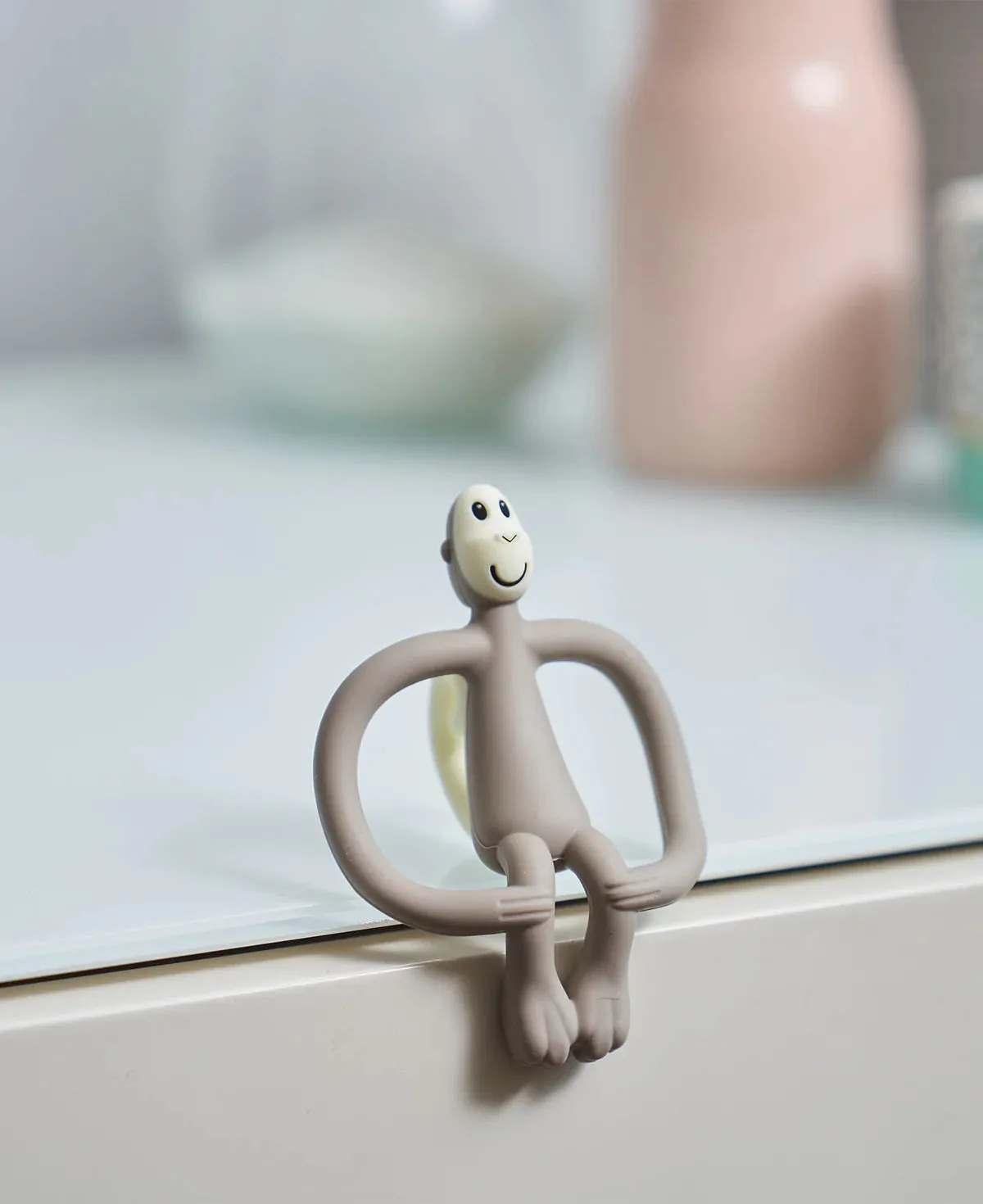 Matchstick Monkey Baby Teething Toy - Original Grey