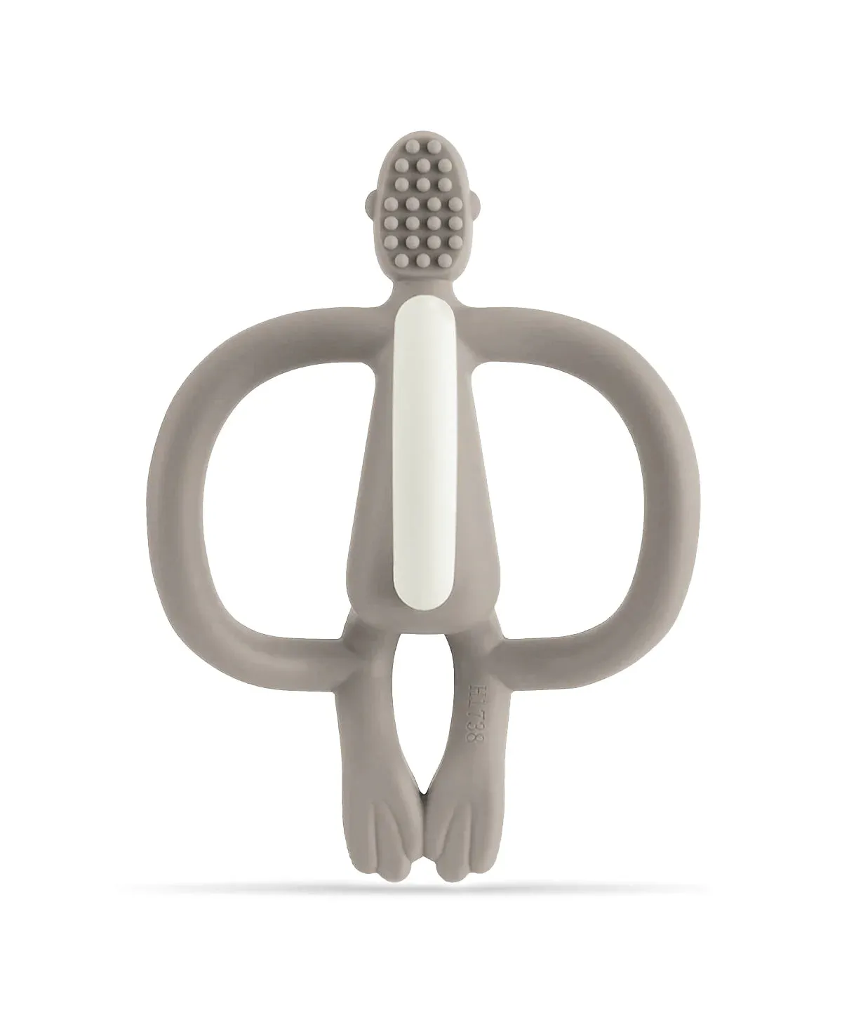 Matchstick Monkey Baby Teething Toy - Original Grey