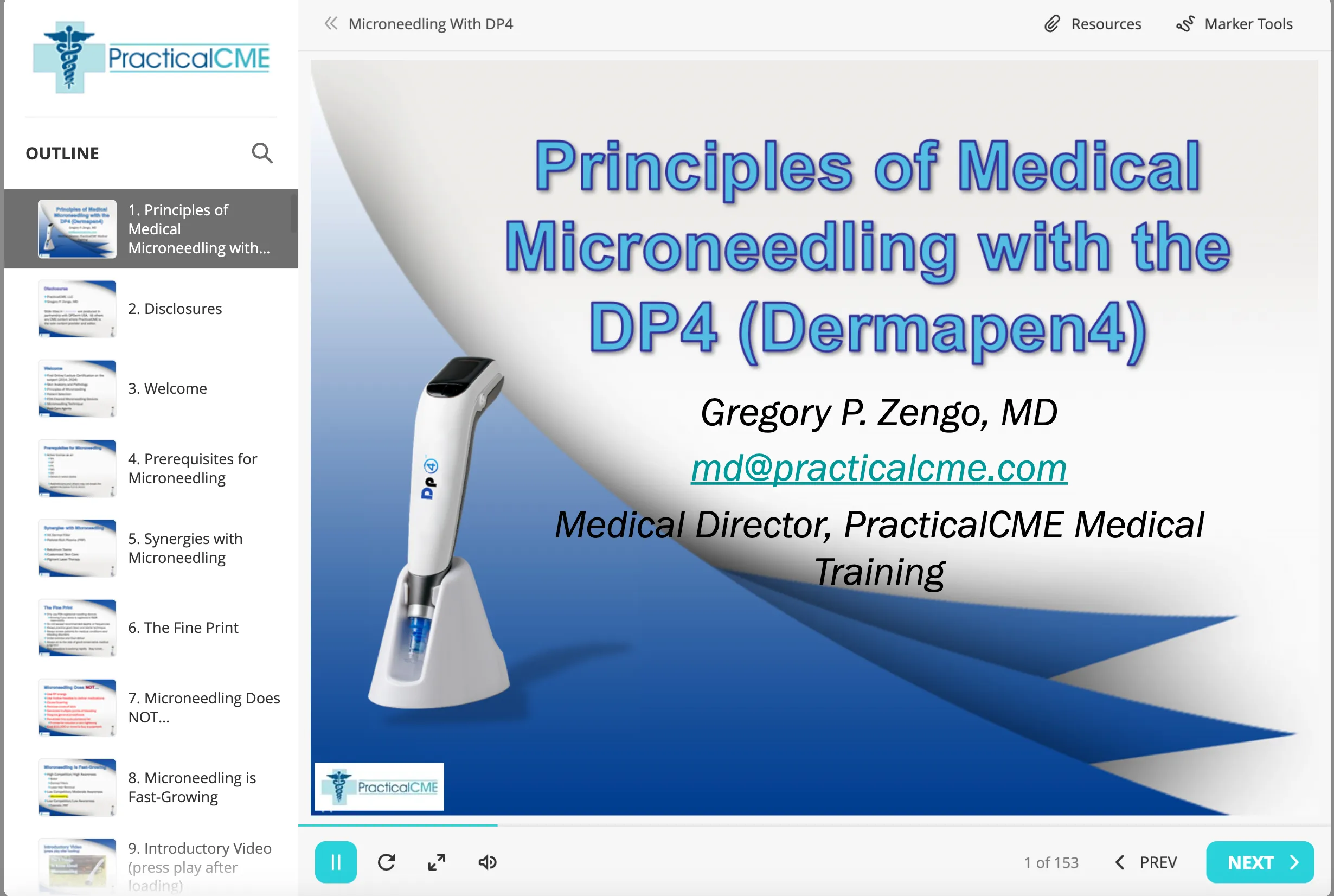 Microneedling Certification Course – Fully Online (3 CME Credit Hours)