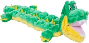 Outward Hound Squeaker Mat Long Body Gator Green Toy For Dog (Extra Large)