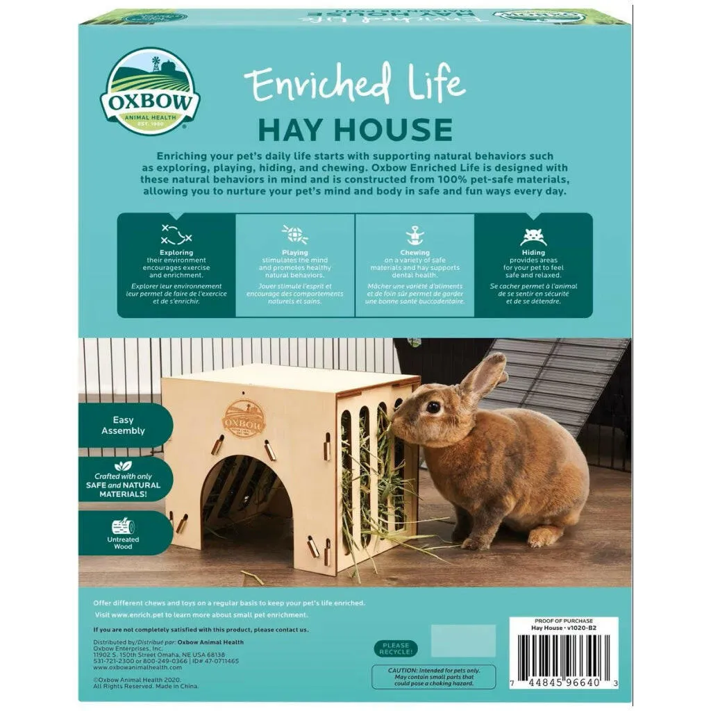 Oxbow Animal Health Enriched Life Small Aimal Play Hay House