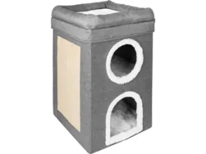 PAWISE 3 IN 1 Foadable Cat tunnel 38 x 38 x 65 CM