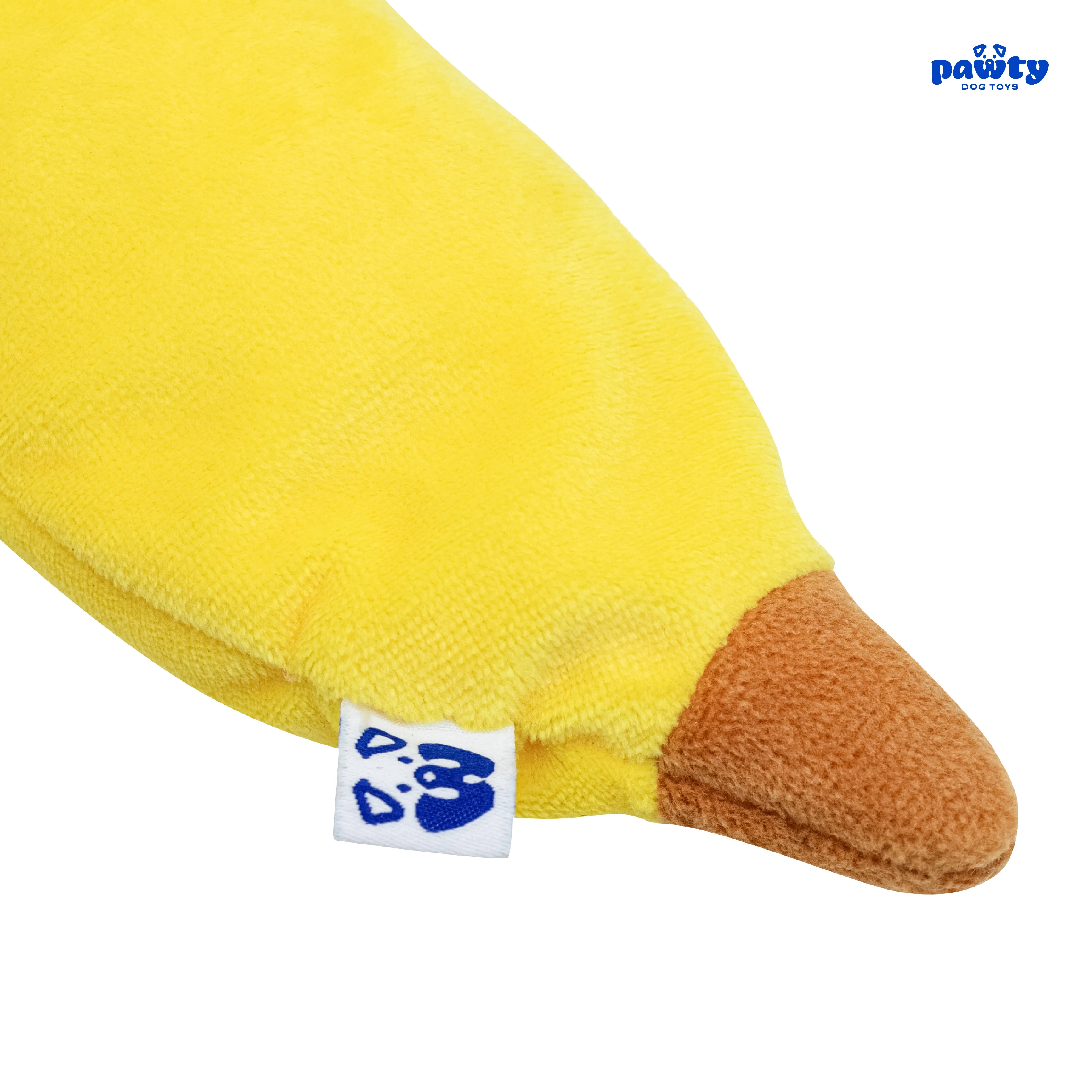 PEELABLE BANANA INTERACTIVE DOG TOY