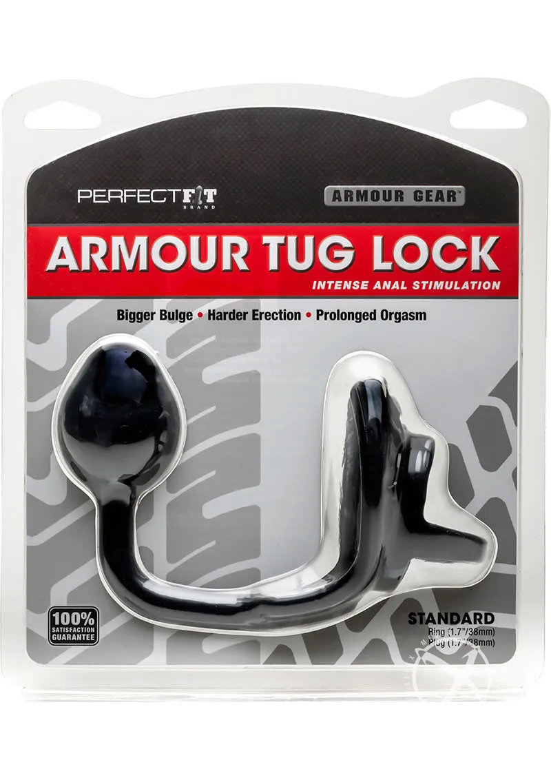 Perfect Fit Armour Gear Armour Tug Lock Prostate Plug Standard