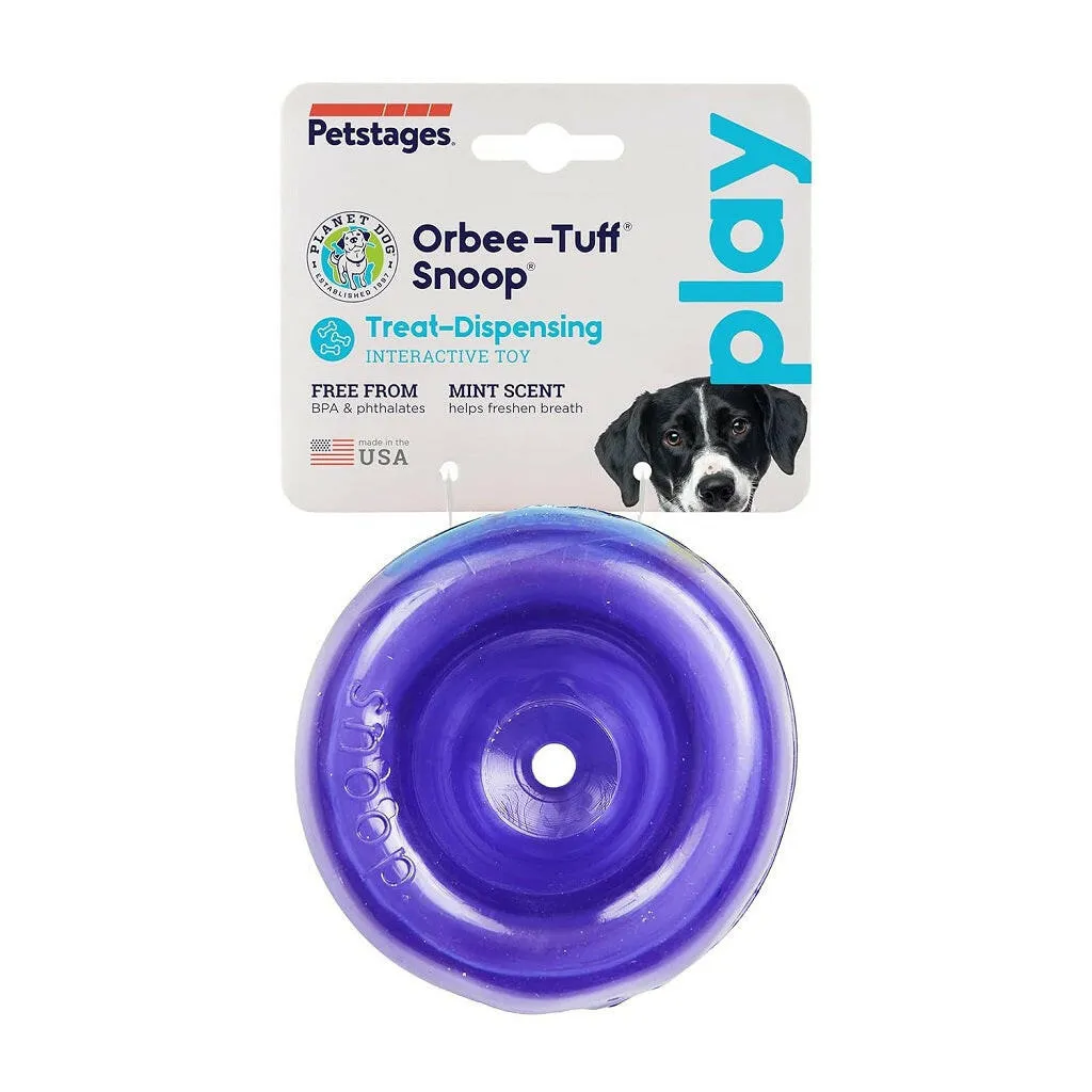 Planet Dog Orbee-Tuff Lil' Snoop Interactive Treat Dispensing Toy, Small