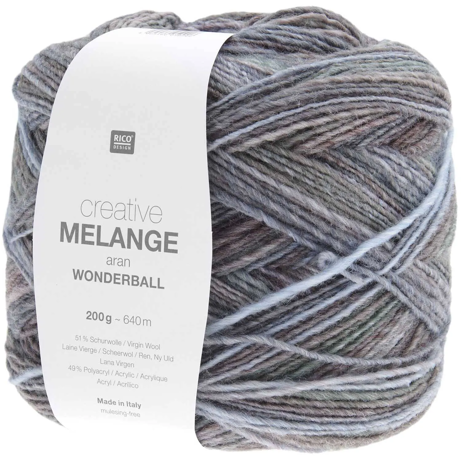 Rico Design Creative Melange Aran Wonderball