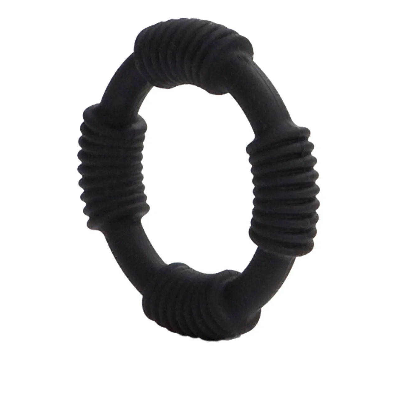 Rings! Adonis Silicone Cock Ring Hercules - Black