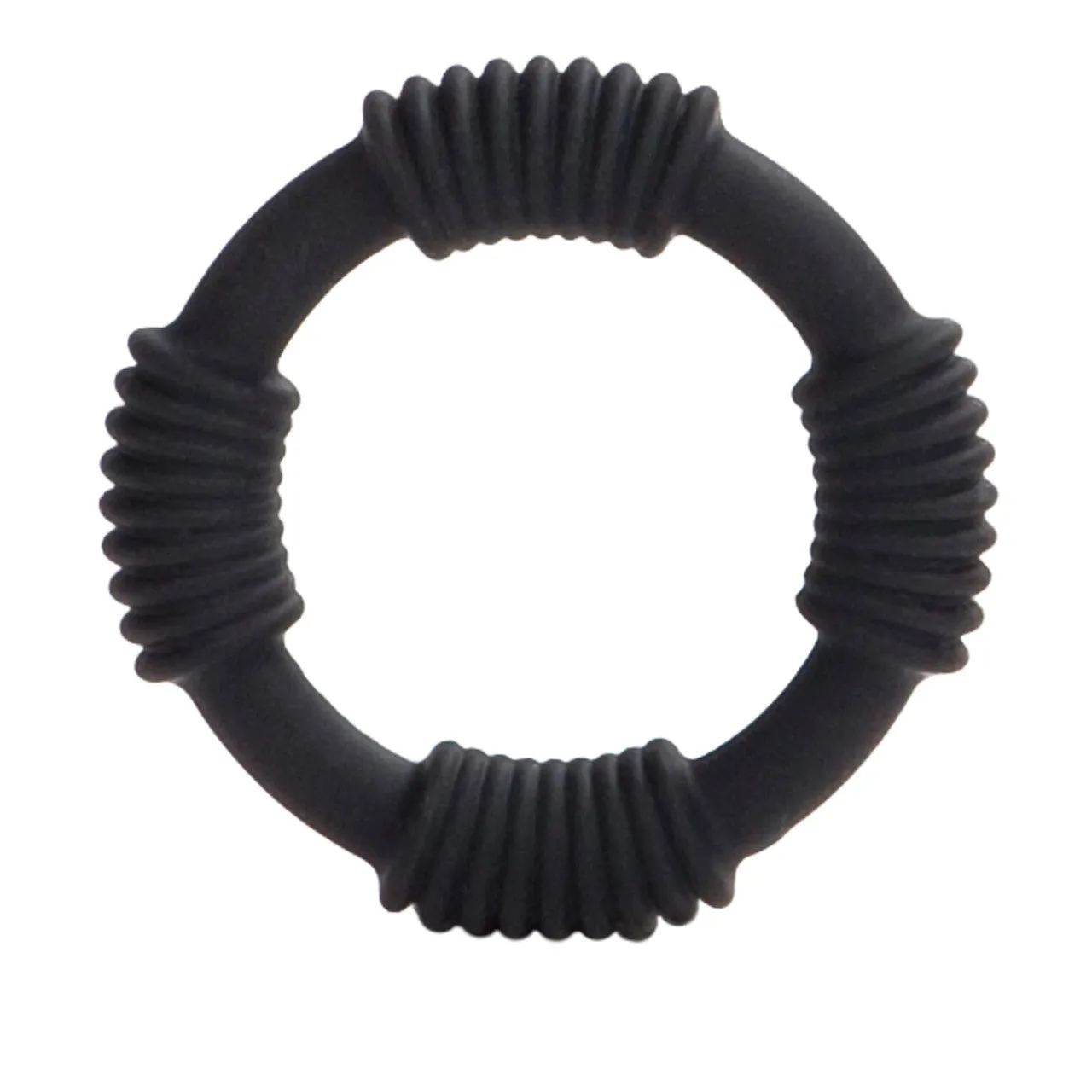 Rings! Adonis Silicone Cock Ring Hercules - Black