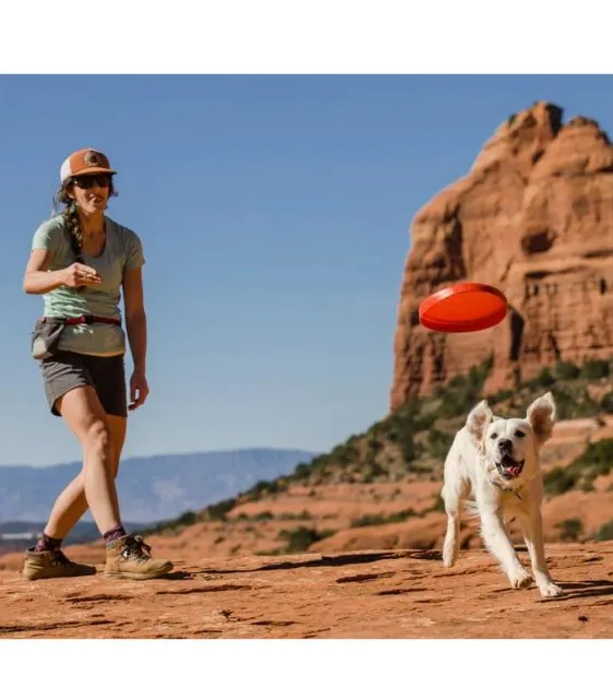 Ruffwear Camp Flyer™ Lightweight & Flexible Flying Disc Dog Toy (Lichen Green)