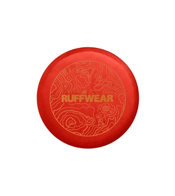 Ruffwear Camp Flyer™ Lightweight & Flexible Flying Disc Dog Toy (Red Sumac)