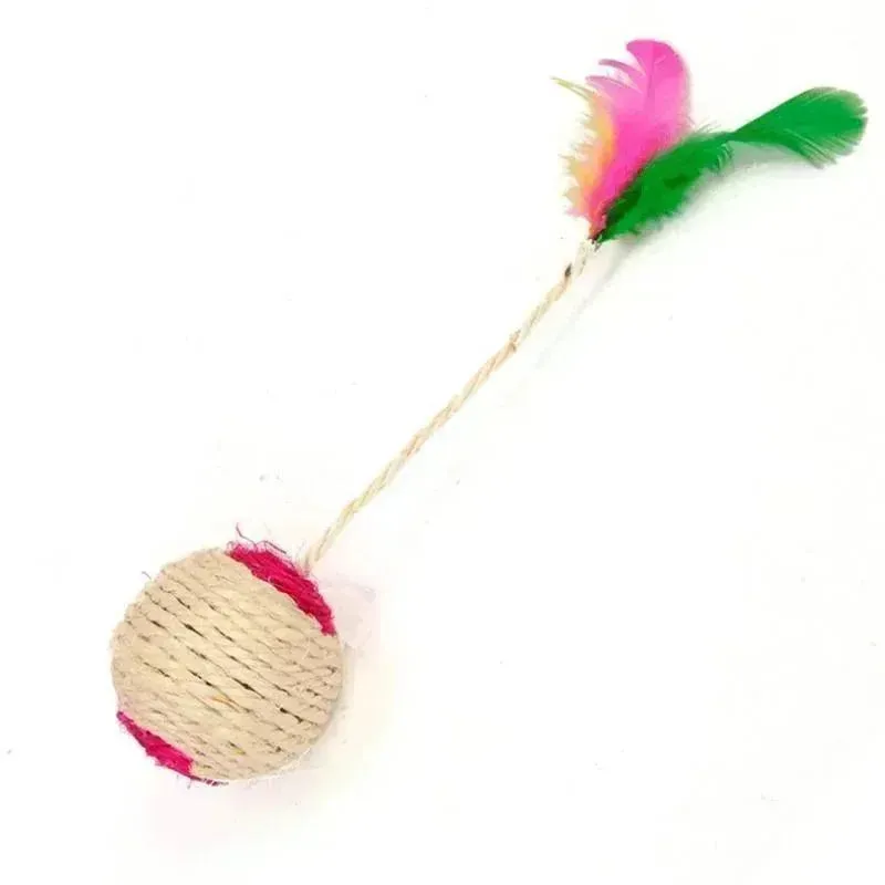 Sisal Scratching Ball Toy