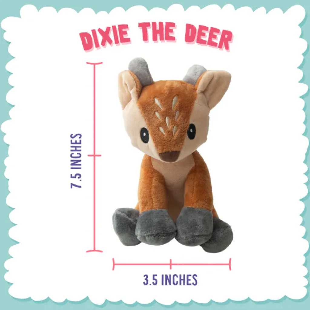 Snugarooz Dixie the Deer Plush Dog Toy