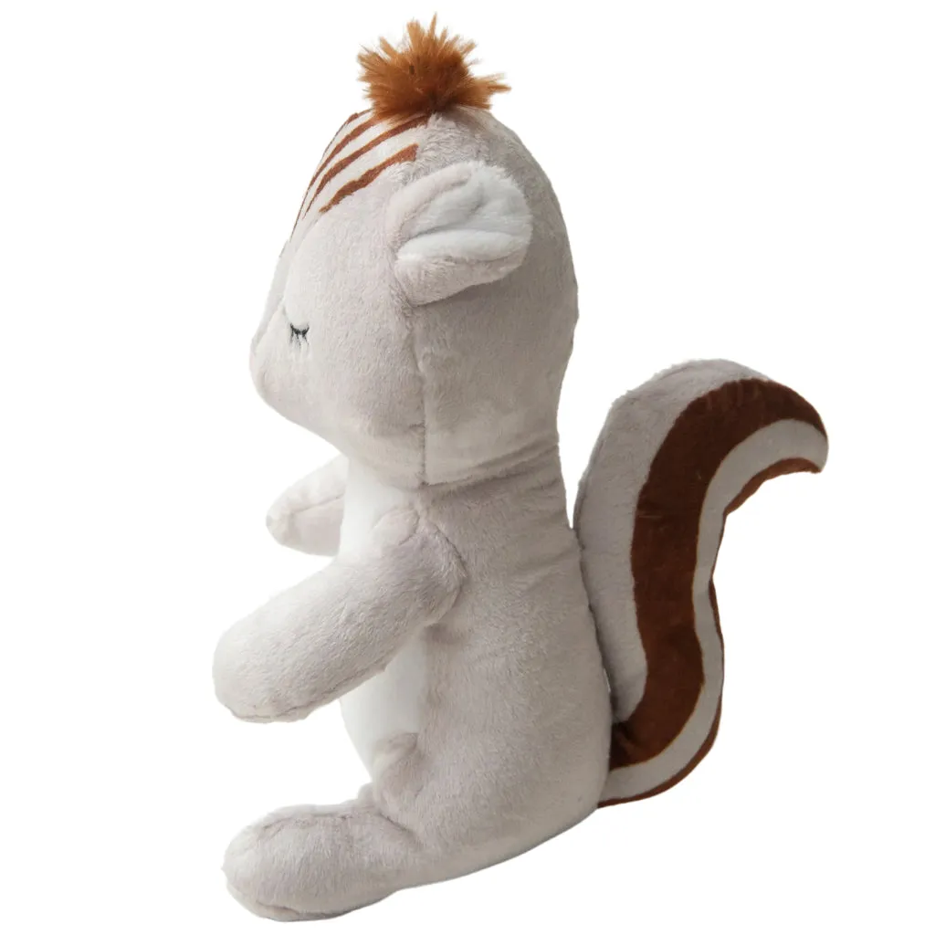 Snugarooz Shea the Squirrel Crinkle & Squeak Plush Dog Toy